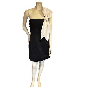 Betsy Johnson one shoulder formal dress